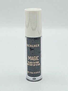 RealHer Magic Black To Pink Lip Stain NEW